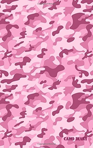 CAMO DIARY: PINK PLUM CAMOUFLAGE, 180 PAGES By Publishing I J Llc **BRAND NEW**