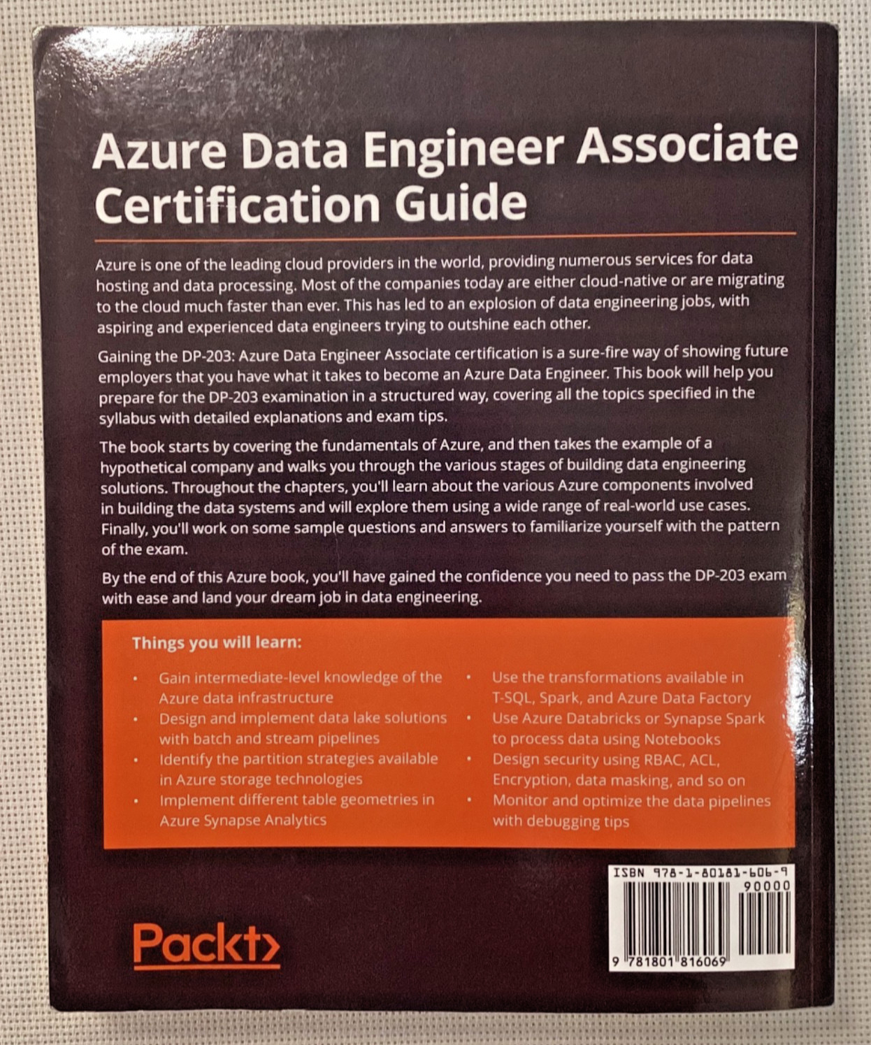 AZURE DATA ENGINEER ASSOCIATE CERTIFICATION GUIDE …for the DP-203 EXAM
