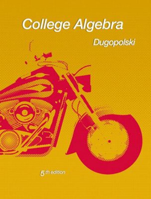 College Algebra Hardcover Mark Dugopolski