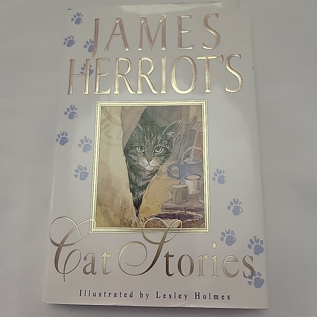 James Herriot’s Cat Stories 1994 First Ed St Martins HC/DJ Illustrated Holmes
