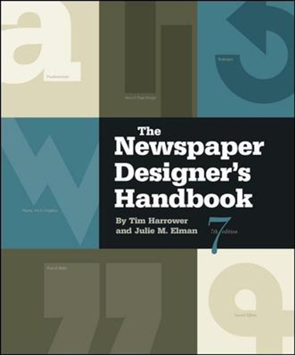 The Newspaper Designer’s Handbook by Tim Harrower (English) Spiral Book