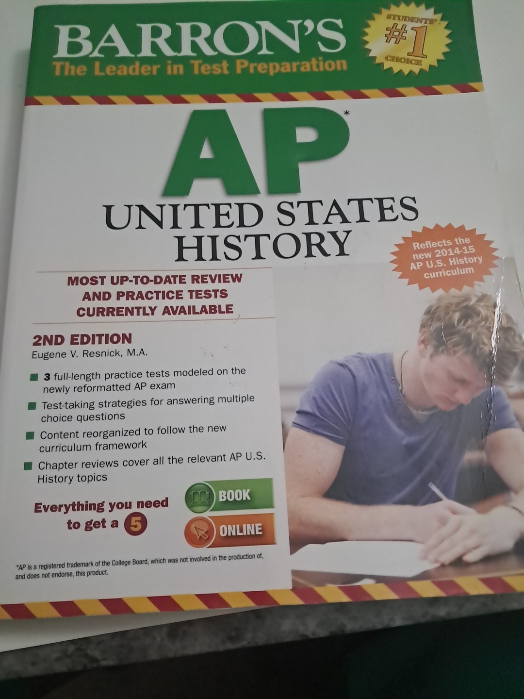 Barron’s AP United States History by Eugene v. Resnick