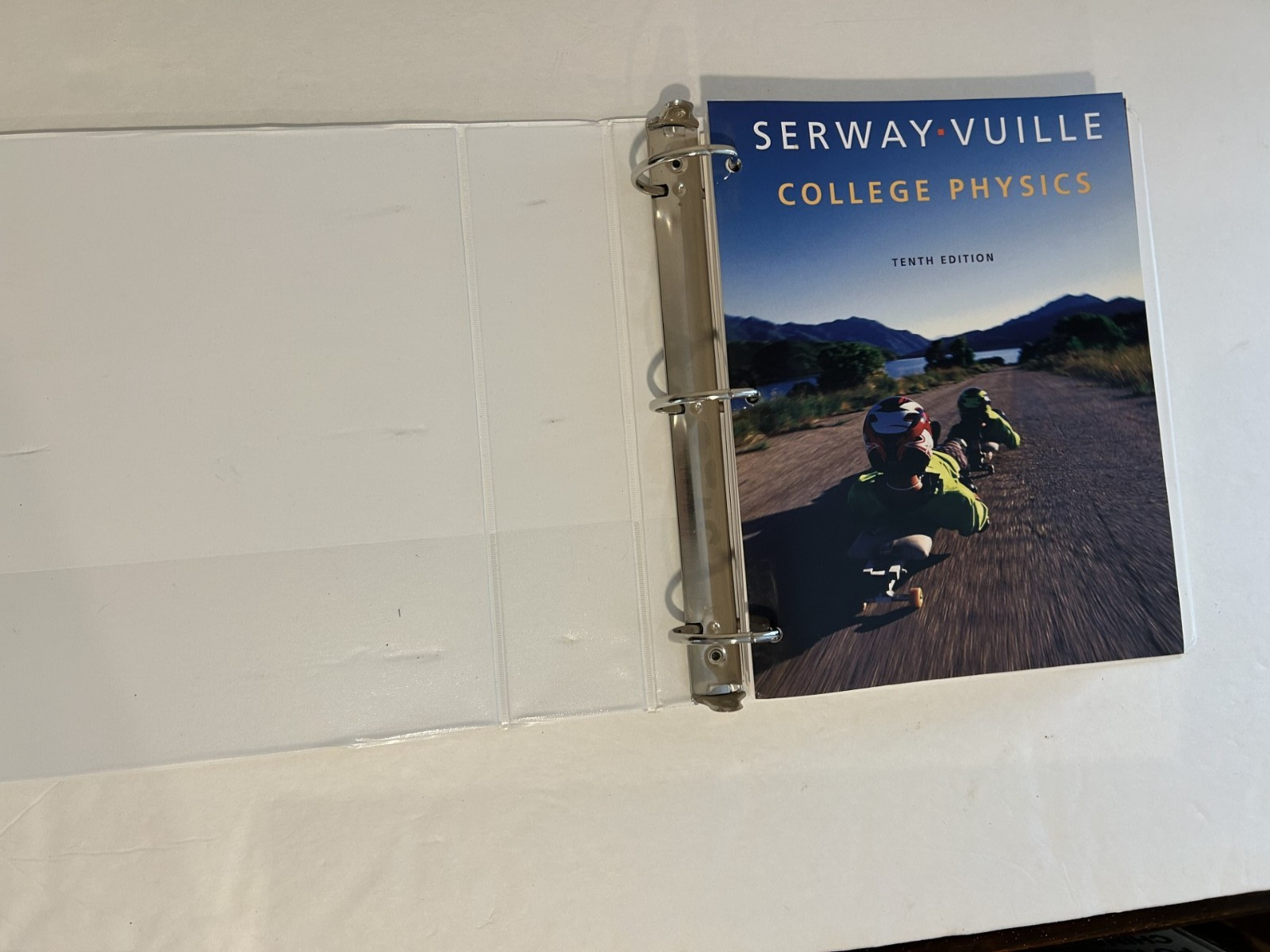 Serway Vuille College Physics Tenth Edition Text Book Binder