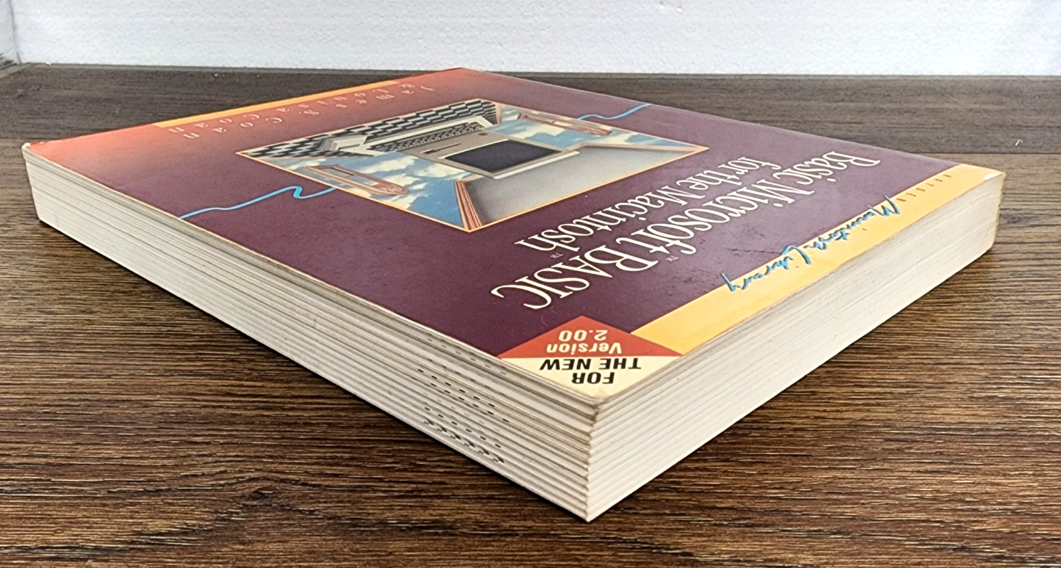 Basic Microsoft BASIC Apple Macintosh Coan 1985 First Printing Programming Book