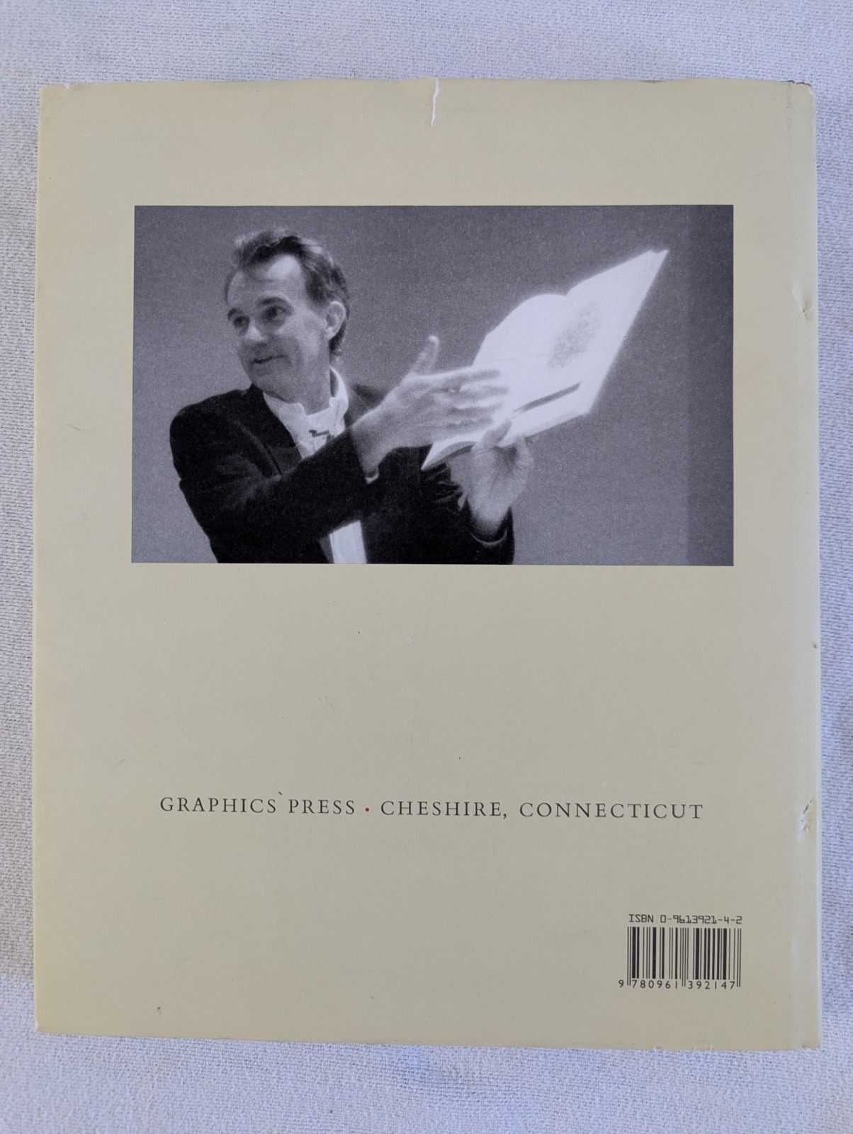SIGNED by Edward Tufte, The Visual Display of Quantitative Information 2nd Ed.