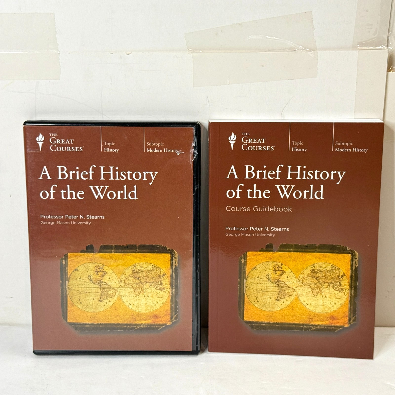 A Brief History of the World The Great Courses DVD Set + Guidebook [VG]