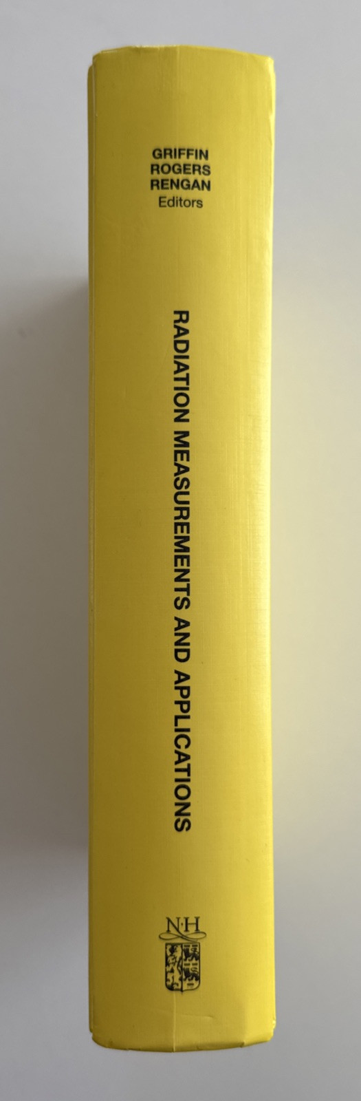 Nuclear Instruments & Methods Vol. 422 Radiation Measurements & Applications HC