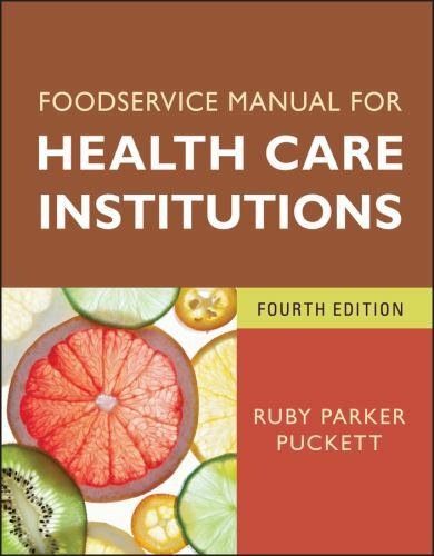 J-B AHA Press Ser.: Foodservice Manual for Health Care Institutions by Ruby…