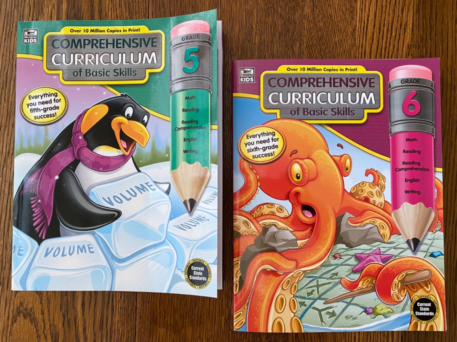 GRADE 5 & 6_Comprehensive Curriculum Basic Skill_Homeschool Workbook_Math_Reader