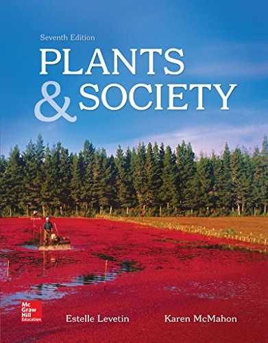 Plants and Society – Paperback, by Levetin Estelle; McMahon Karen – Acceptable