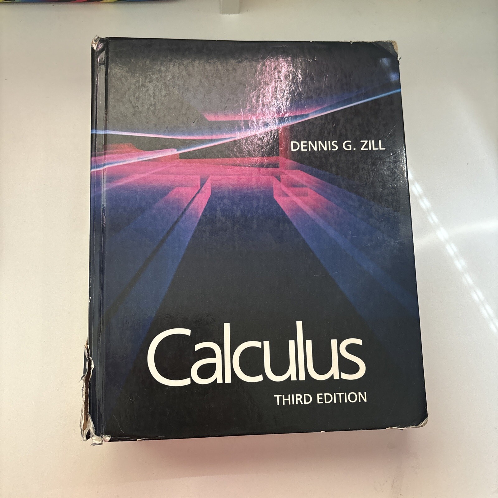 VINTAGE Calculus 1985 Hardcover Book By Dennis G. Zill THIRD EDITION