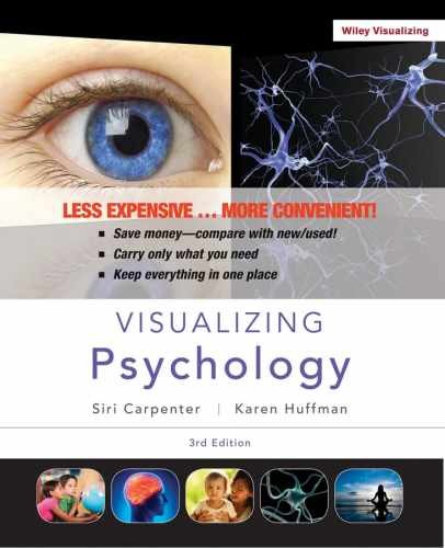 Visualizing Psychology – Loose Leaf, by Carpenter Siri; Huffman – Very Good