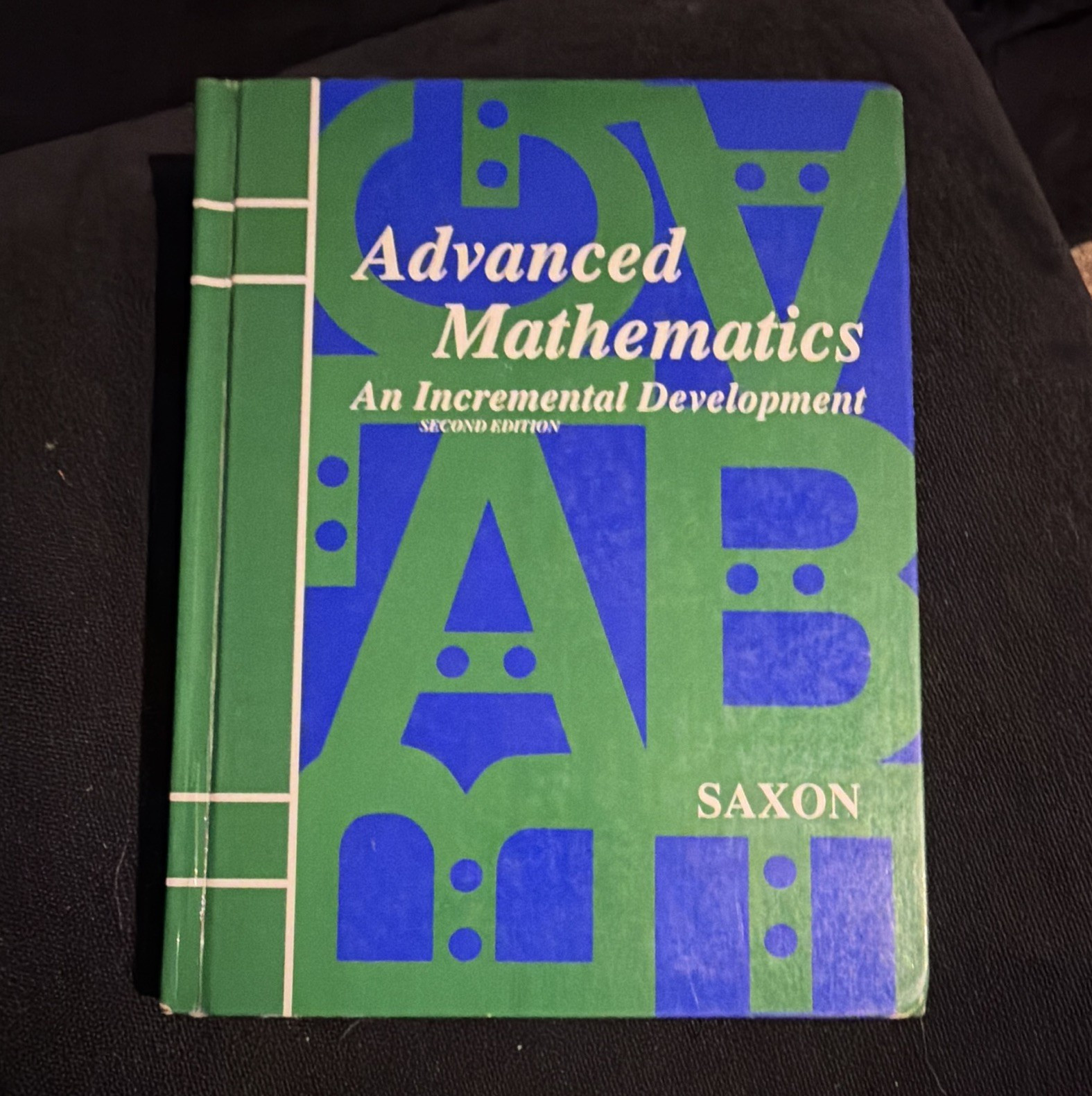 Saxon Adv. Mathematics: An Incremental Dev. 2nd Ed HC 1996 + Solutions Manual