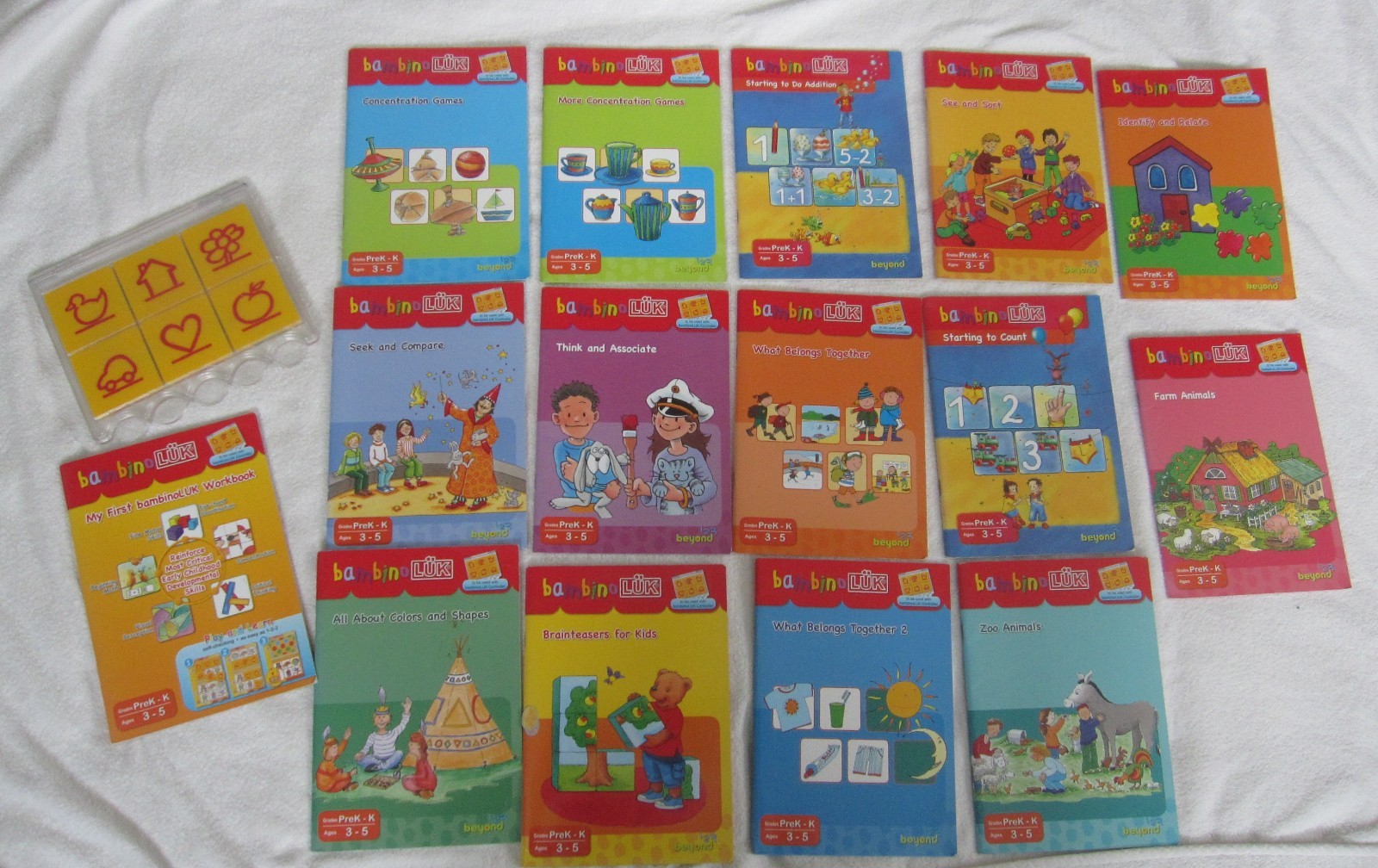 Early Learning 15 Book Set Bambino Luk BambinoLuk Beyond 123 Controller Guide IQ