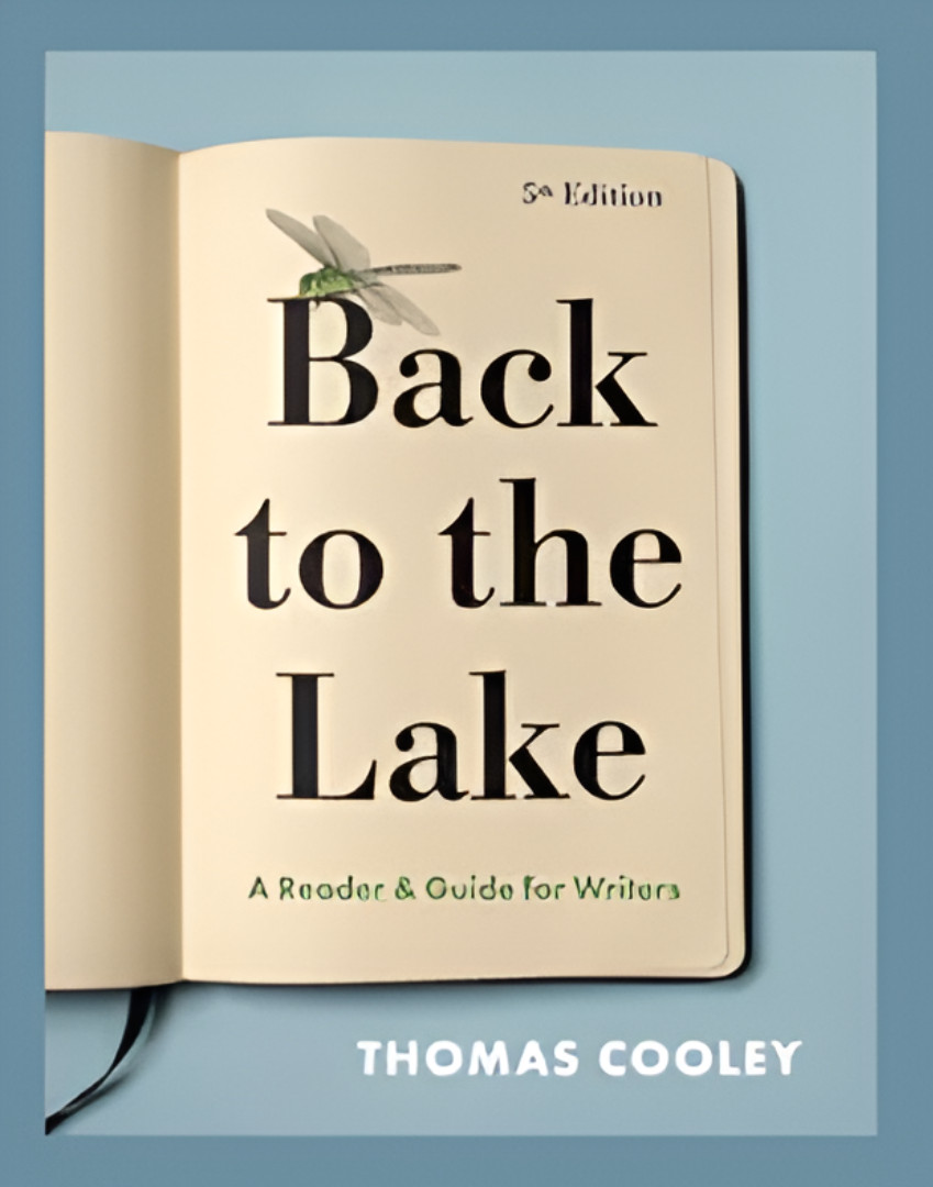 Back to the Lake by Thomas Cooley 5th Edition See Description