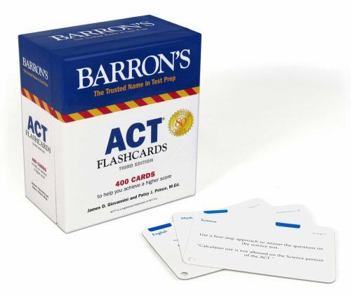 Barron’s Test Prep Ser.: ACT Flashcards by Patsy J. Prince and James D….