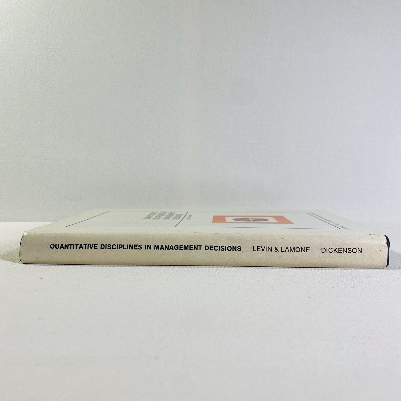 Quantitative Disciplines in Management Decisions by Levin & Lamone 1969 Hardcove