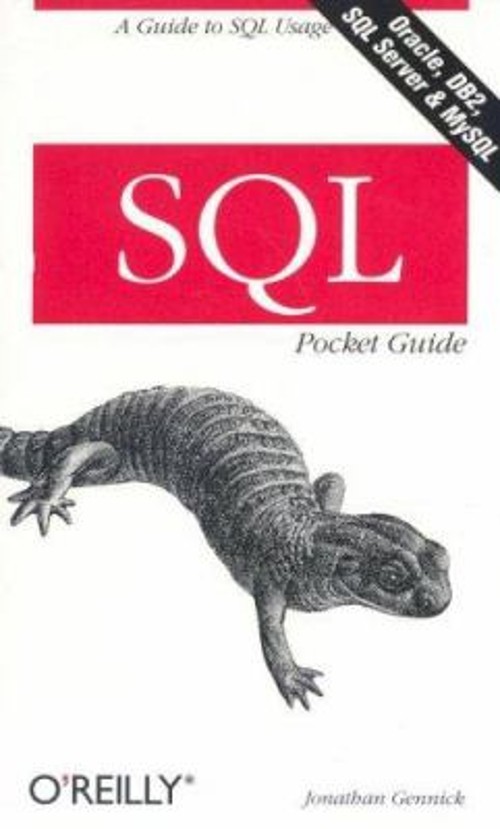 SQL Pocket Guide Paperback Jonathan Gennick