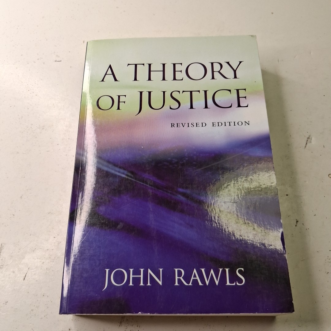 A Theory of Justice Revised Edition John Rawls Philosophy Paperback 1999 Harvard