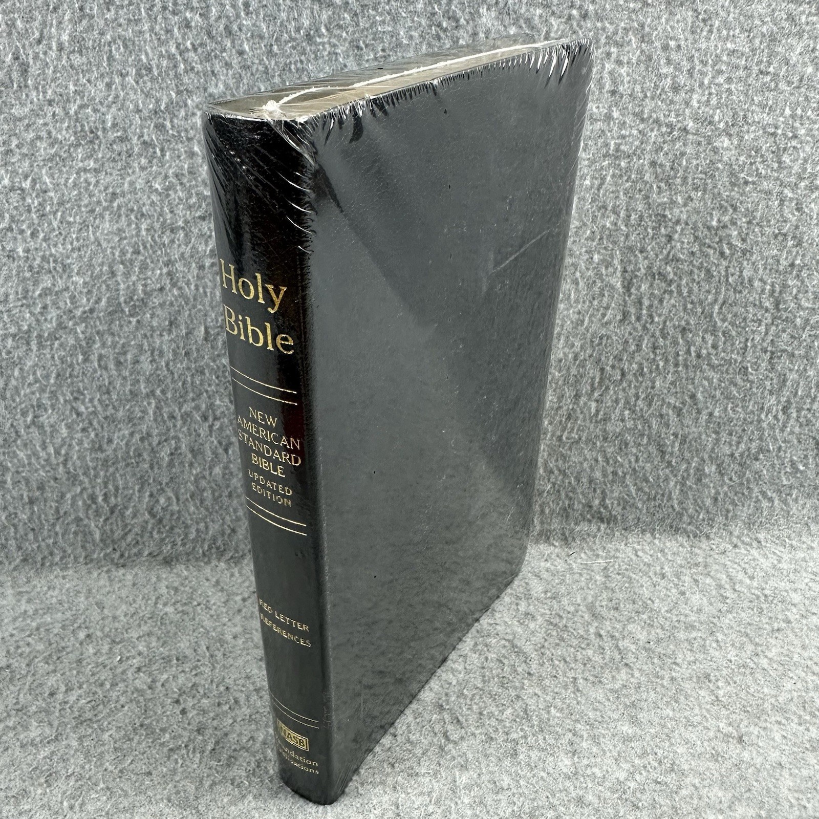 1998 NASB Holy Bible Updated Edition Red Letter References Bonded Leather Sealed