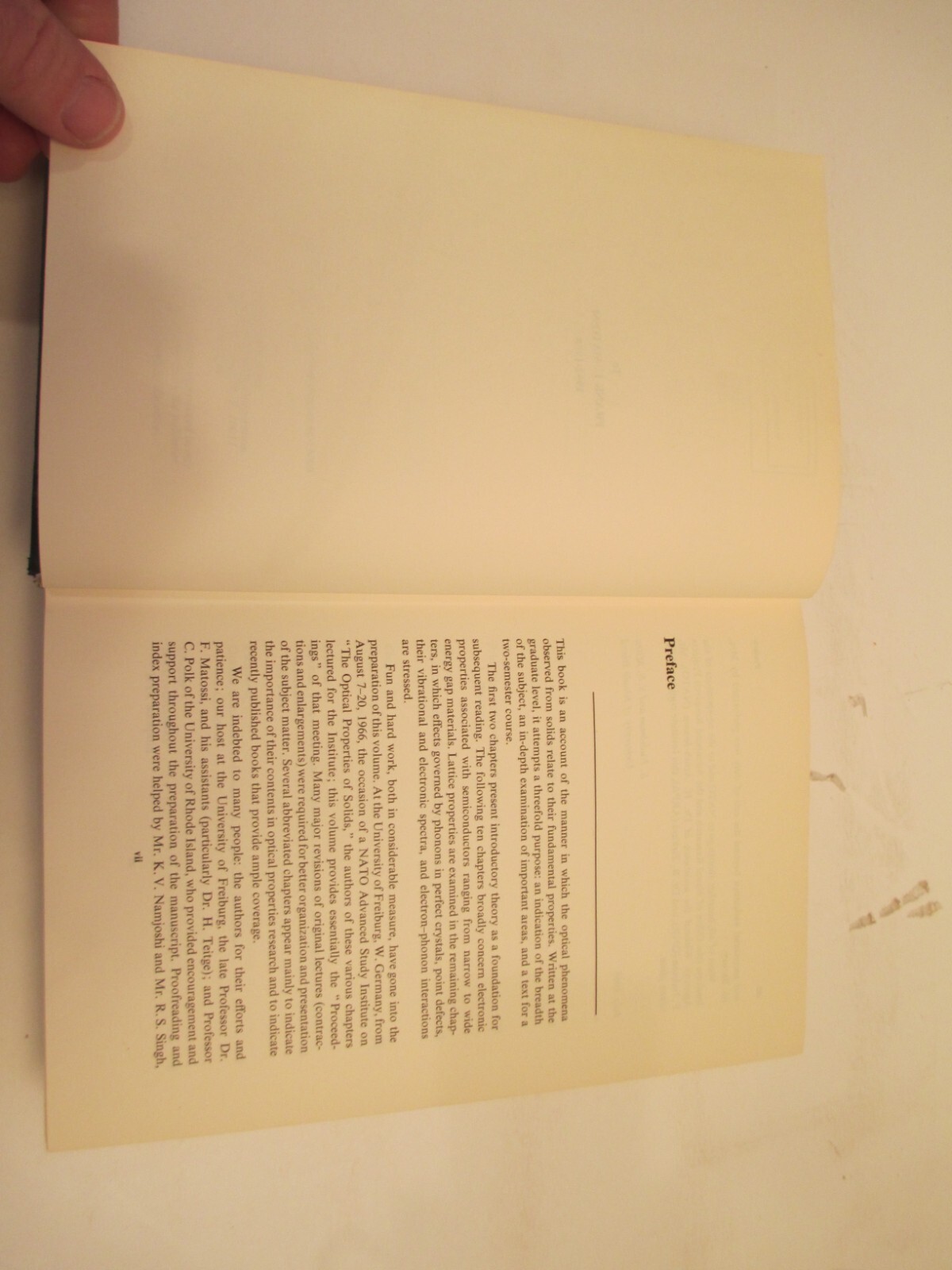 Optical Properties of Solids 1969 Plenum Press NATO Advanced Study C80