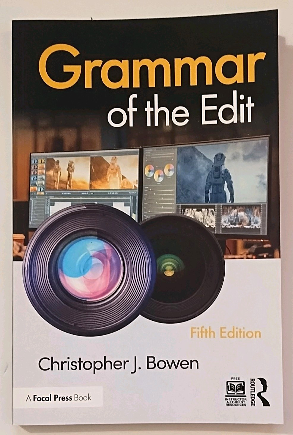 Grammar of the Edit 5th Edition Focal Press PB Christopher J. Bowen Textbook