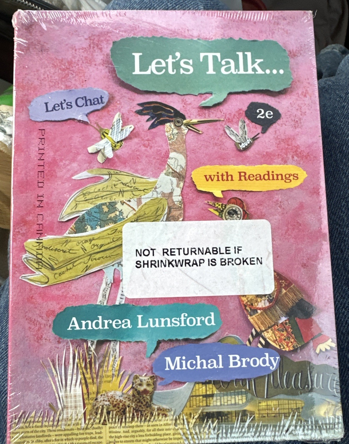 NEW Let’s Talk with Readings 2E 2nd Edition Andrea A. Lunsford Michal Brody 2024