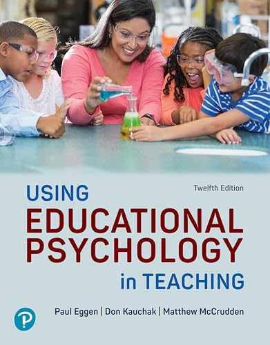 Using Educational Psychology in – Paperback, by Eggen Paul; Kauchak – Very Good