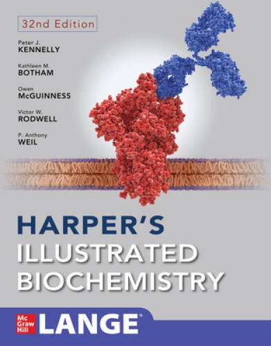 Harpers Illustrated Biochemistry 32e – Paperback By Kennelly, Peter – GOOD