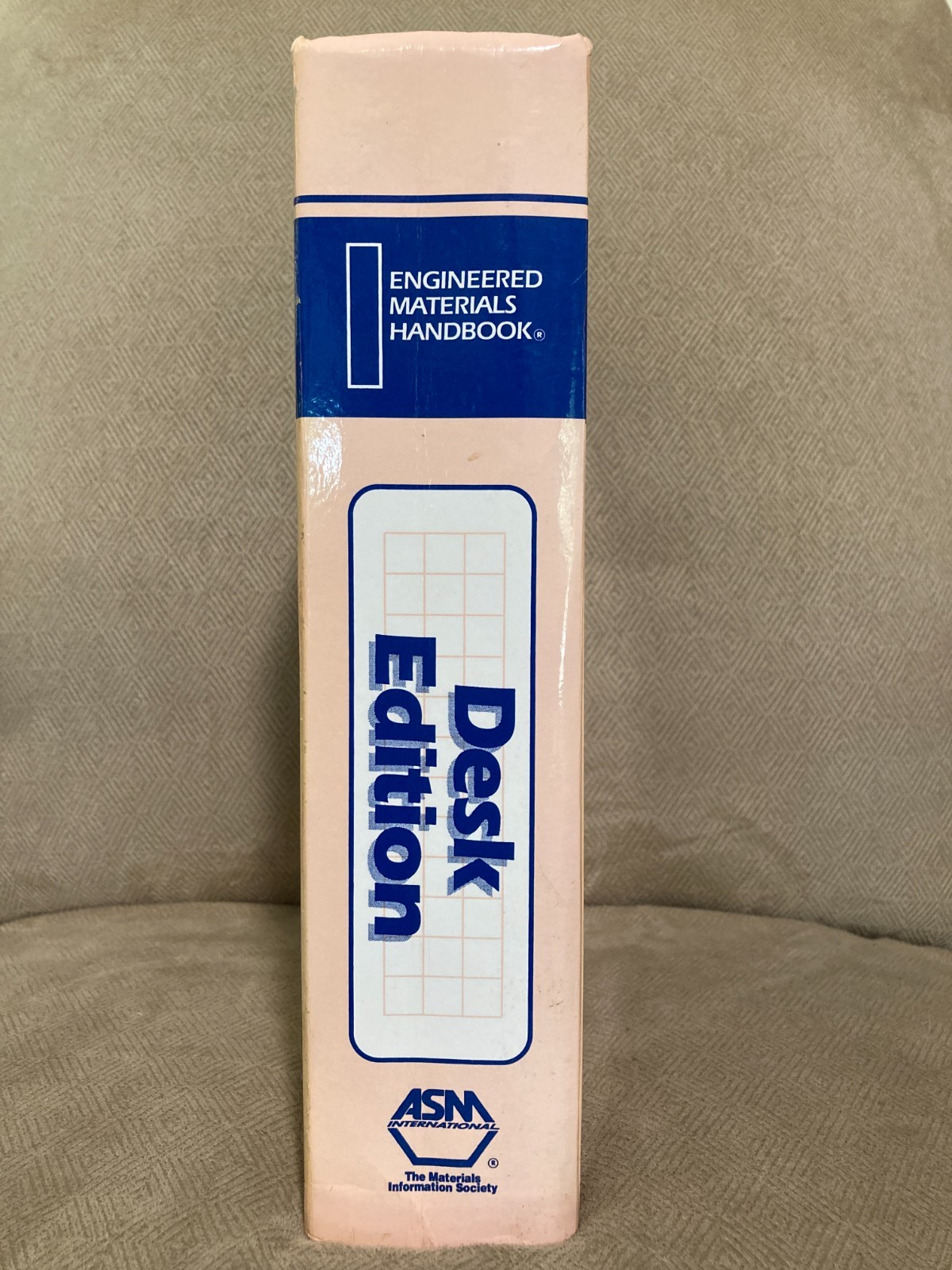 Engineered Materials Handbook Desk Edition Hardcover Asm Text Book Engineer 1995