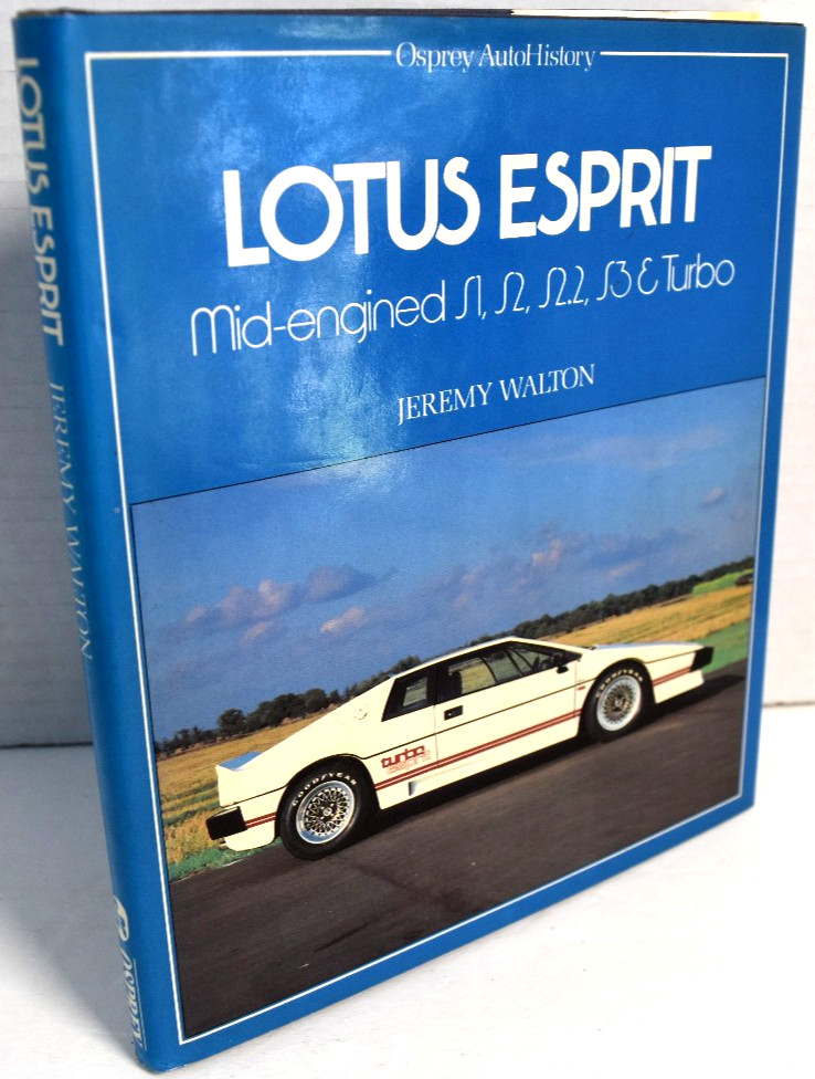 LOTUS ESPRIT Mid Engined S1,S2,S2.2,S3 & Turbo Osprey Auto History HB *VERY GOOD