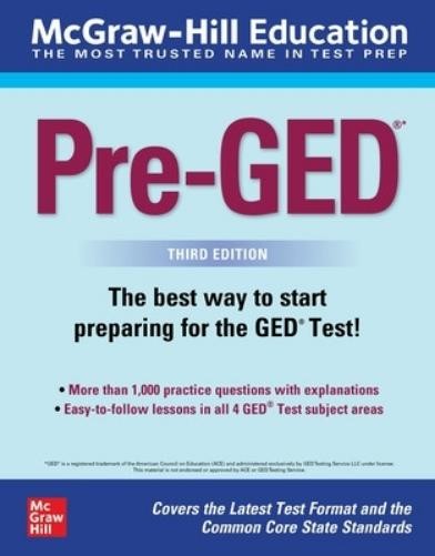 México McGraw H McGraw-Hill Education Pre-GED, Third Edi (Paperback) (UK IMPORT)