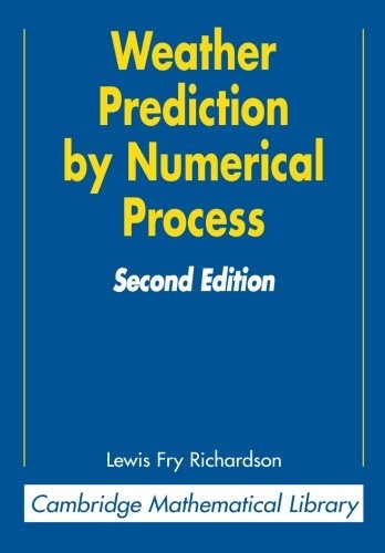 WEATHER PREDICTION BY NUMERICAL PROCESS (CAMBRIDGE By Lewis Fry Richardson *VG+*