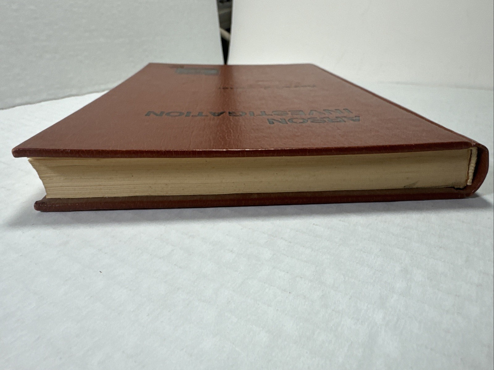 Arson Investigation Glencoe Fire Science Series Hardcover Book Carter Macmillan