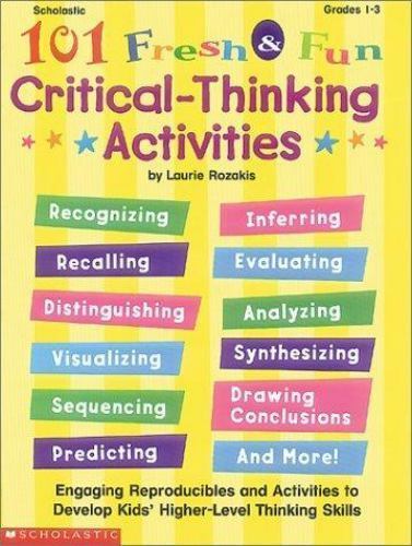 101 Fresh & Fun Critical-Thinking Activities (Grades 1-3) Rozakis, Laurie paper