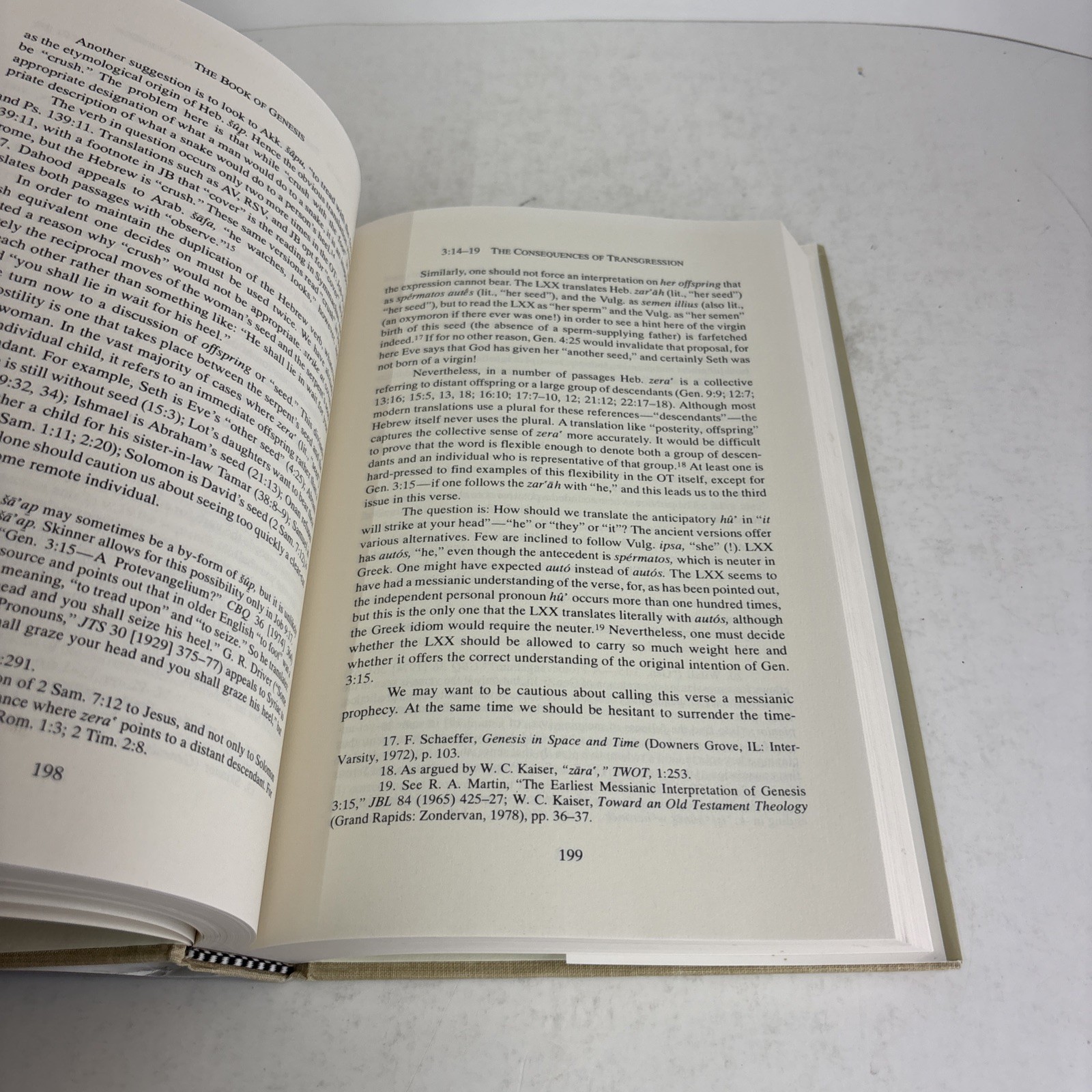 Book of Genesis: Chapt 1-17 (New International Commentary on the Old Testament)