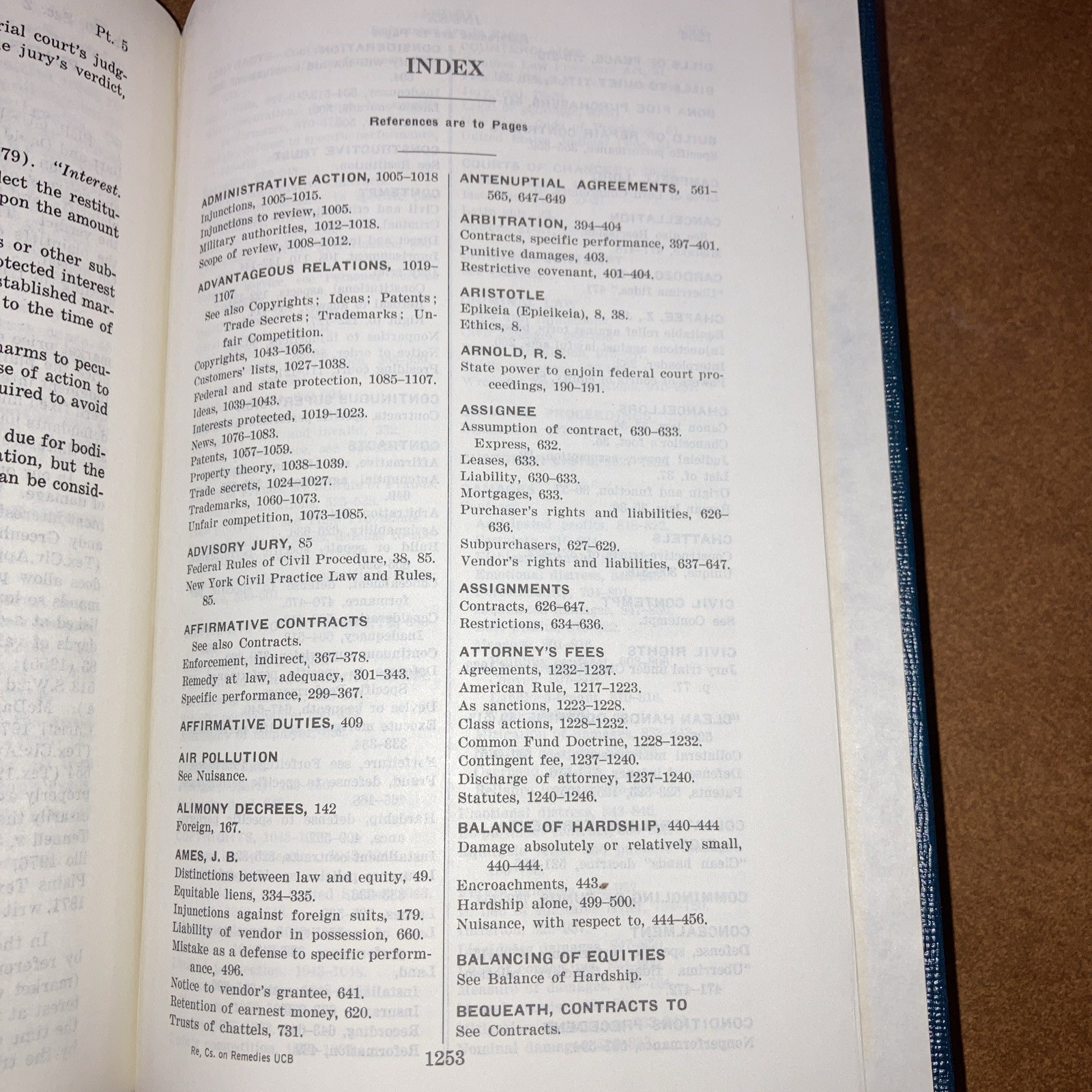 Remedies Cases and Materials HC Edward Re 1982 Foundation Press Law