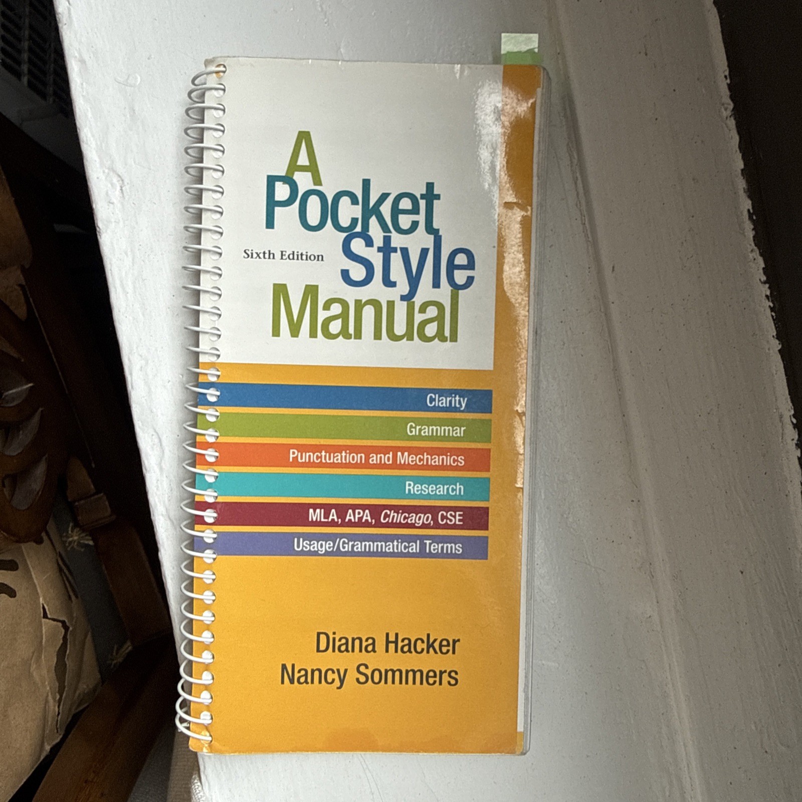 Pocket Style Manual by Diana Hacker and Nancy Sommers (2011, Spiral)