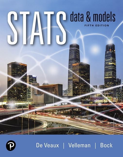Stats: Data and Models, Books a La Carte Edition (5th Edition) – GOOD