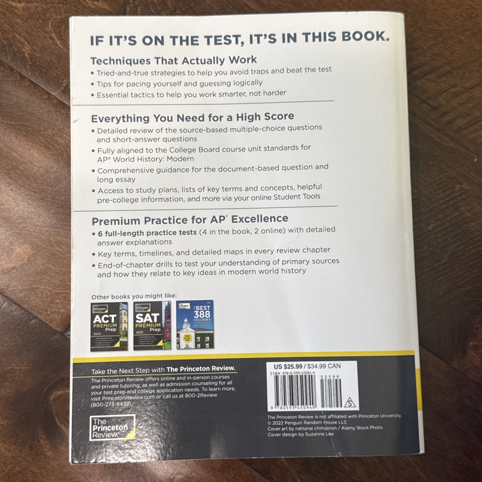 College Test Preparation Ser.: Princeton Review AP World History: Modern Premium