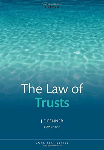 The Law of Trusts 10/e (Core Texts Series) by Penner, JE Book The Fast Free