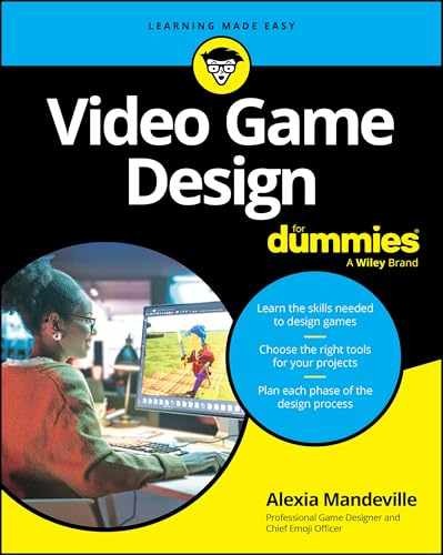 Video Game Design For Dummies (For – Paperback, by Mandeville Alexia – Very Good