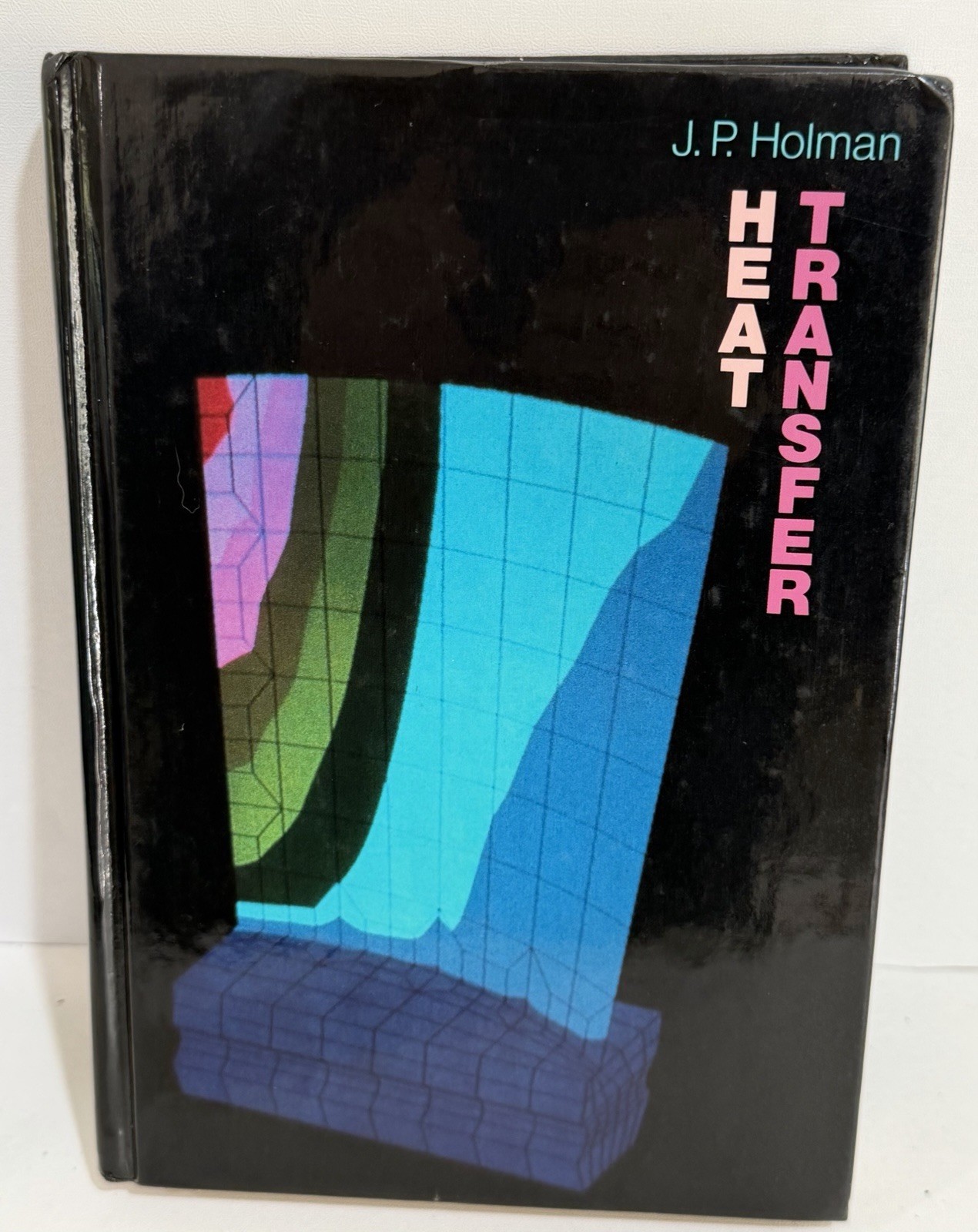 Heat Transfer 1986 J. P. Holman 6th Edition Hardcover Ex-Libris