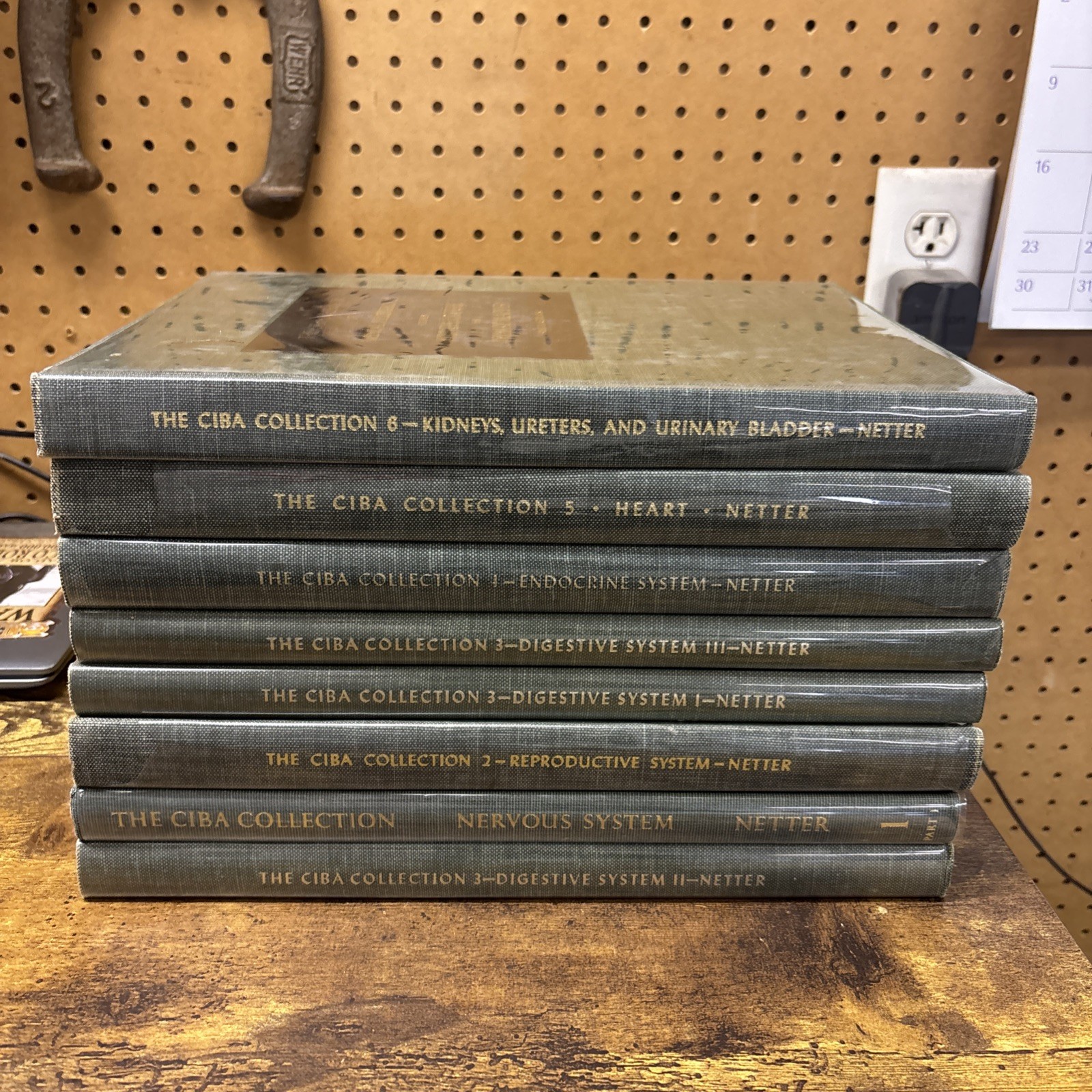 The Ciba Collection of Medical Illustrations Lot of 8 Book Volumes
