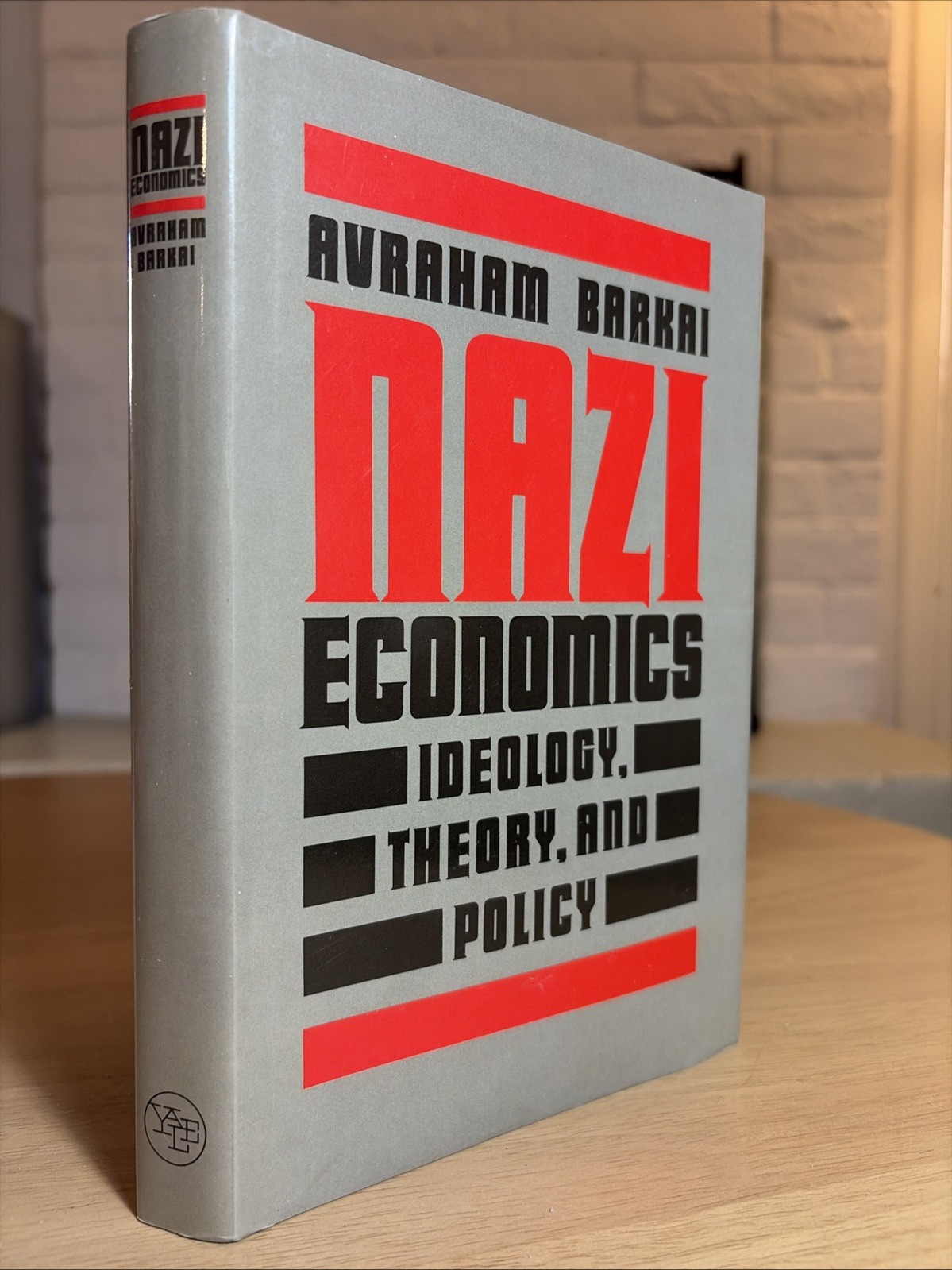 Nazi Economics : Ideology Theory, And Policy 1990 1st Print Avraham Barkai FINE