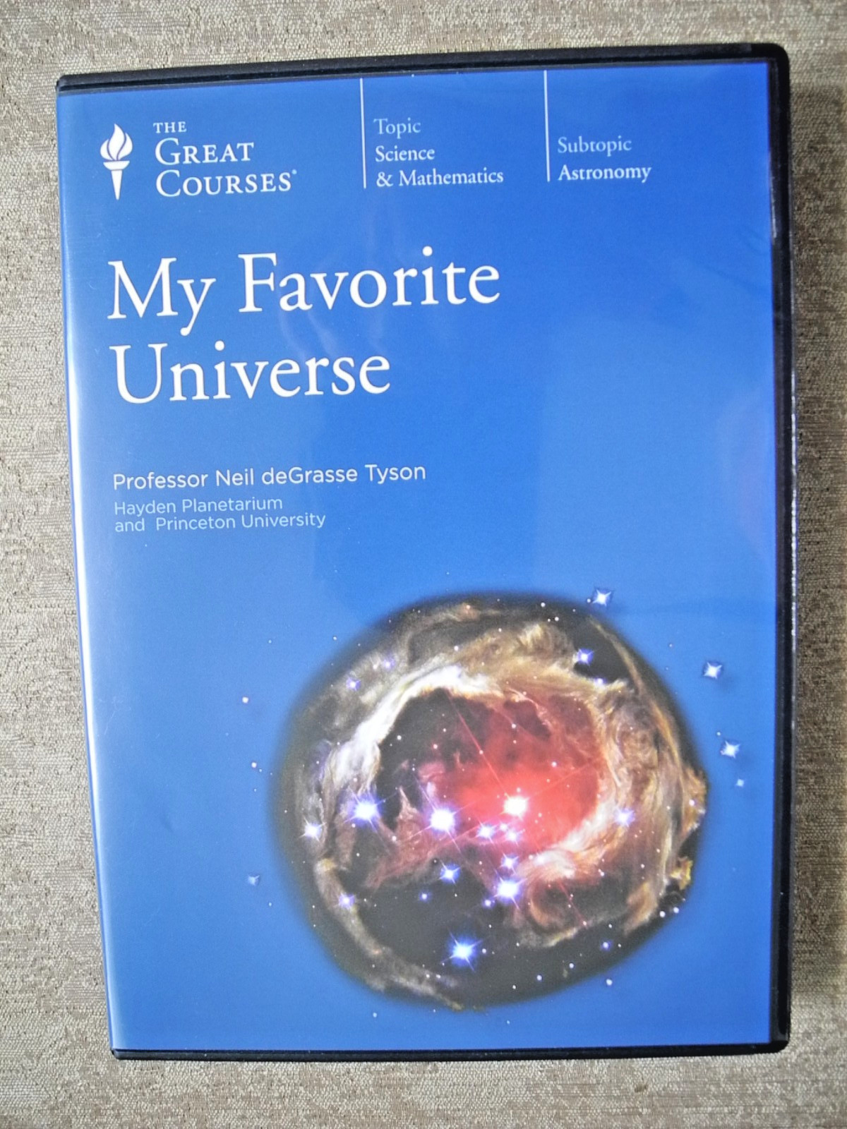 My Favorite Universe/early Neal deGrasse Tyson/Great Courses 158/12 lecture/2003