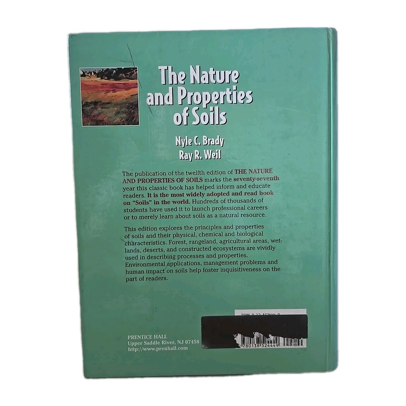 Nature and Properties of Soils by Ray R. Weil and Nyle C. Brady (1998,…