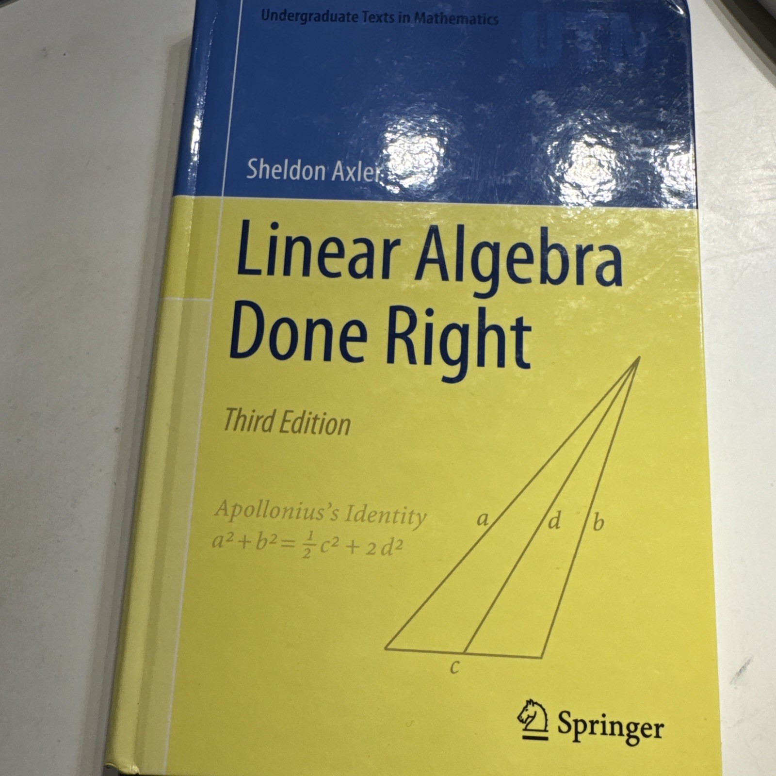Undergraduate Texts in Mathematics Ser.: Linear Algebra Done Right by Sheldon…