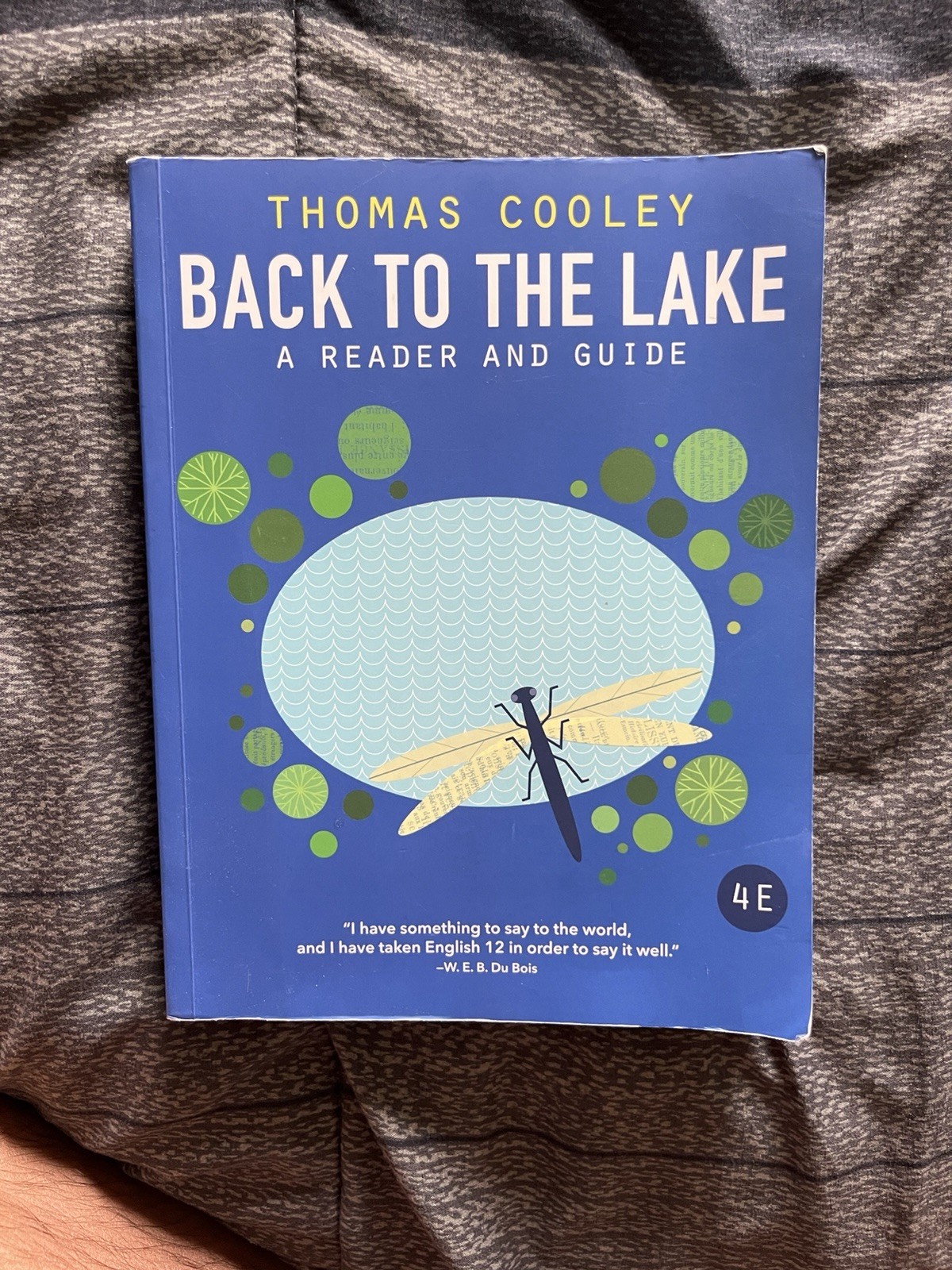 Norton Back to the Lake: A Reader and Guide by Thomas Cooley 4th Ed Paperback