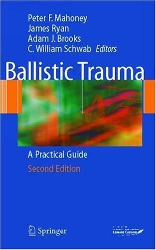 Ballistic Trauma, Peter F. Mahoney James Ryan,Adam J. Brooks, Very Good Book